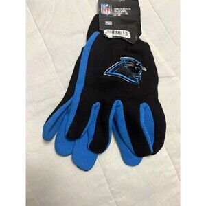NFL Carolina Panthers Sport Utility Gloves Stripe Team Logo Win-Craft Adult